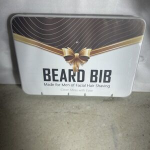 Beard Bib Beard Apron Gifts for Men Dad Stocking Stuffers Christmas Gifts Black
